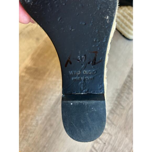 Alexander Wang Jo Espadrilles Women’s Black Size 37 - Picture 7 of 8